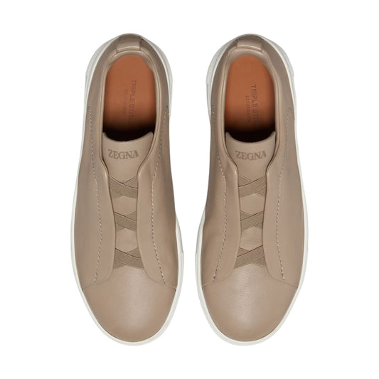 Light Taupe Triple Stitch™ SECONDSKIN Sneakers