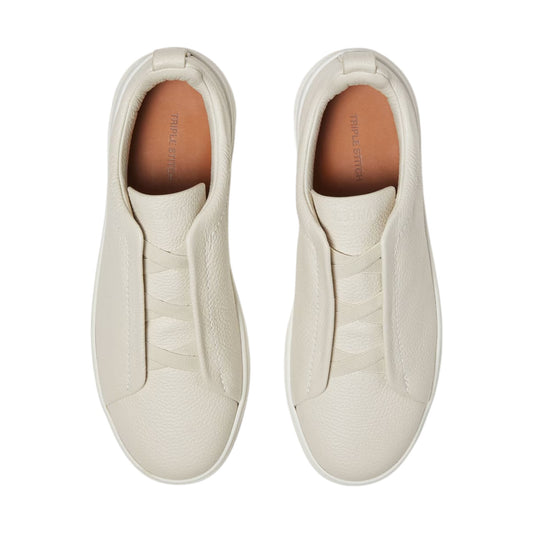 White Leather Triple Stitch™ Sneakers