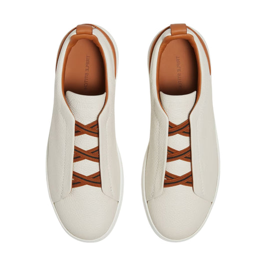 White Leather Triple Stitch™ Sneakers