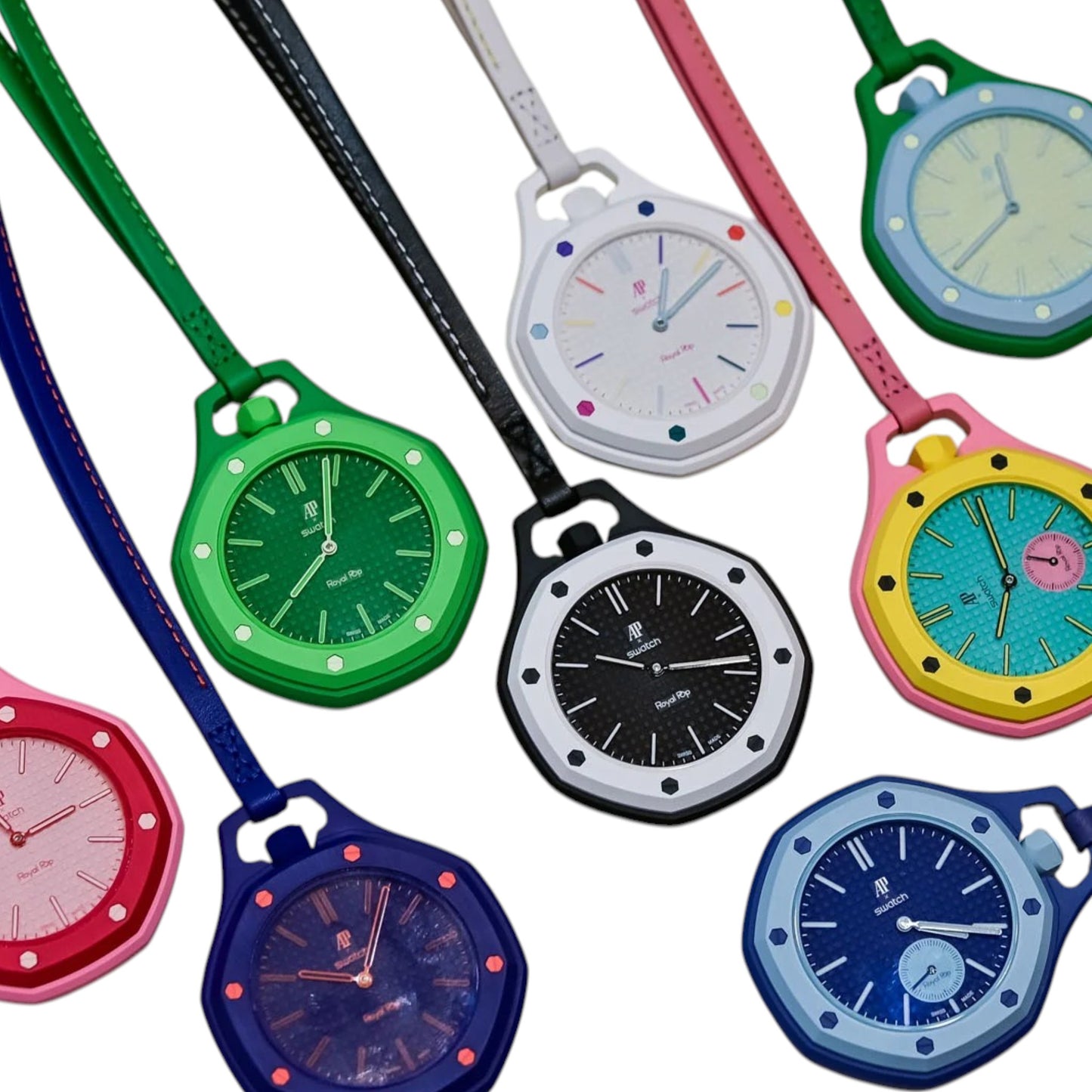 A.P x S.w.a.t.c.h C.o.l.l.a.b |The Bioceramic Royal Pop Collection