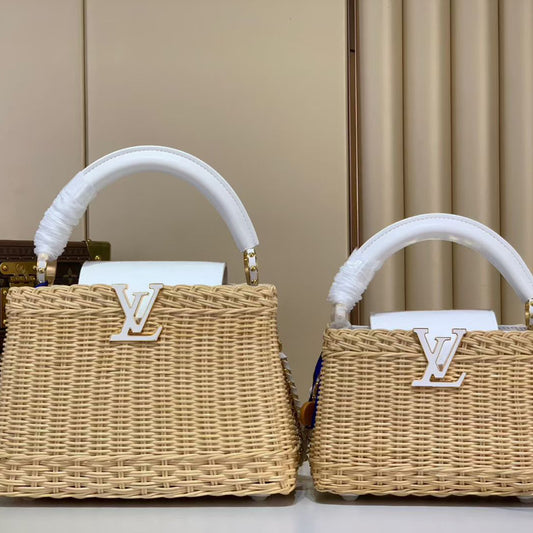 L.o.u.i.s V.u.i.t.t.o.n | Capucines Wicker Bag – Summer 2026 Edition (BB & Mini)