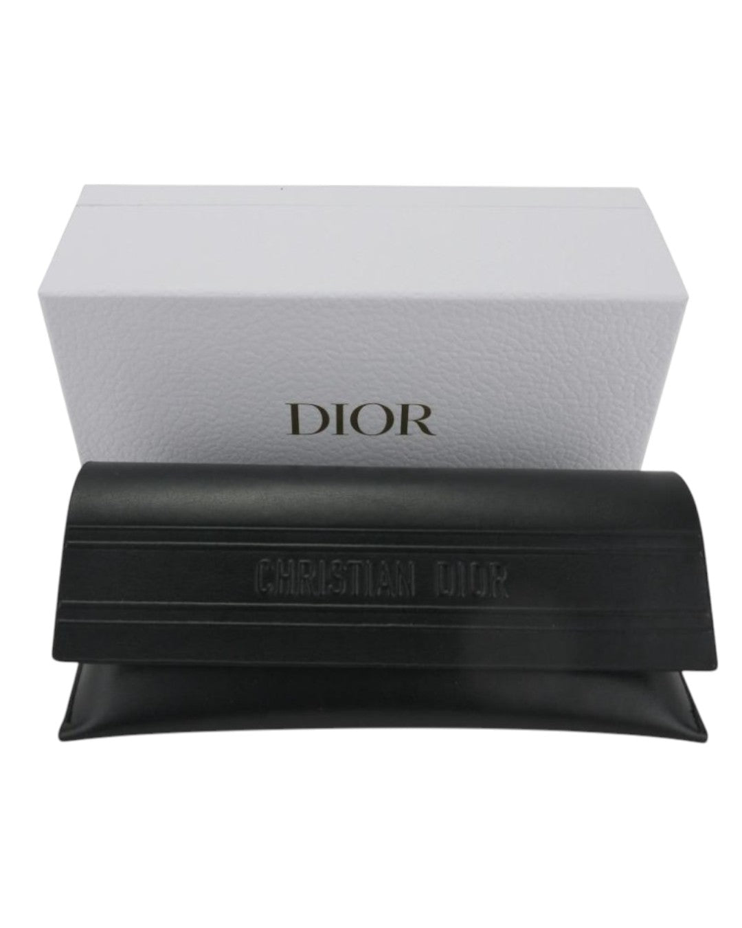 D I O R 30 Montaigne Square Sunglasses - Black Acetate with Gray Lenses