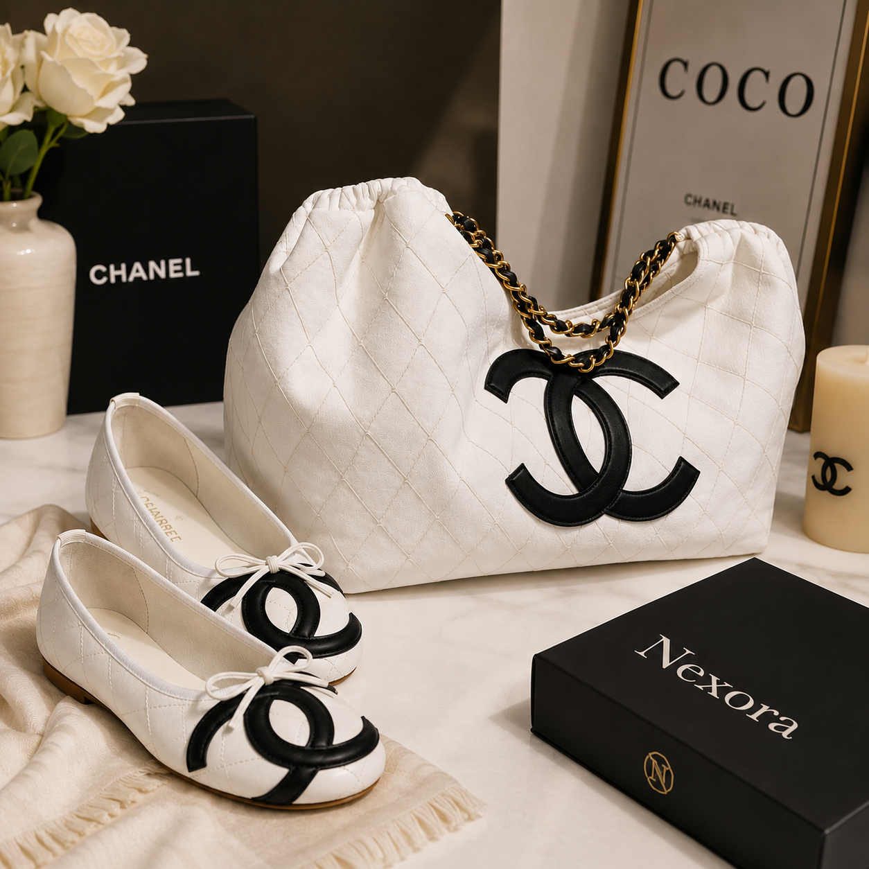 The C.H.A.N.E.L Coco Beach 2026 collection   Ballet flats | 3 Colors