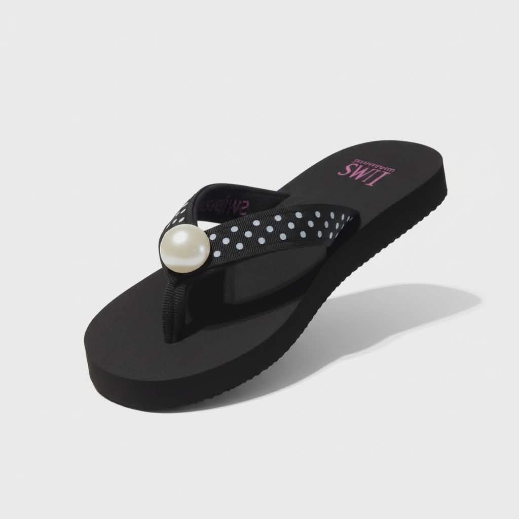 Switch Flops – Lulu (Flat) & Taylor (Platform) Non-Slip Slippers with Free Interchangeable Strap, Perfect for Home, Pool, Beach & Outdoors
