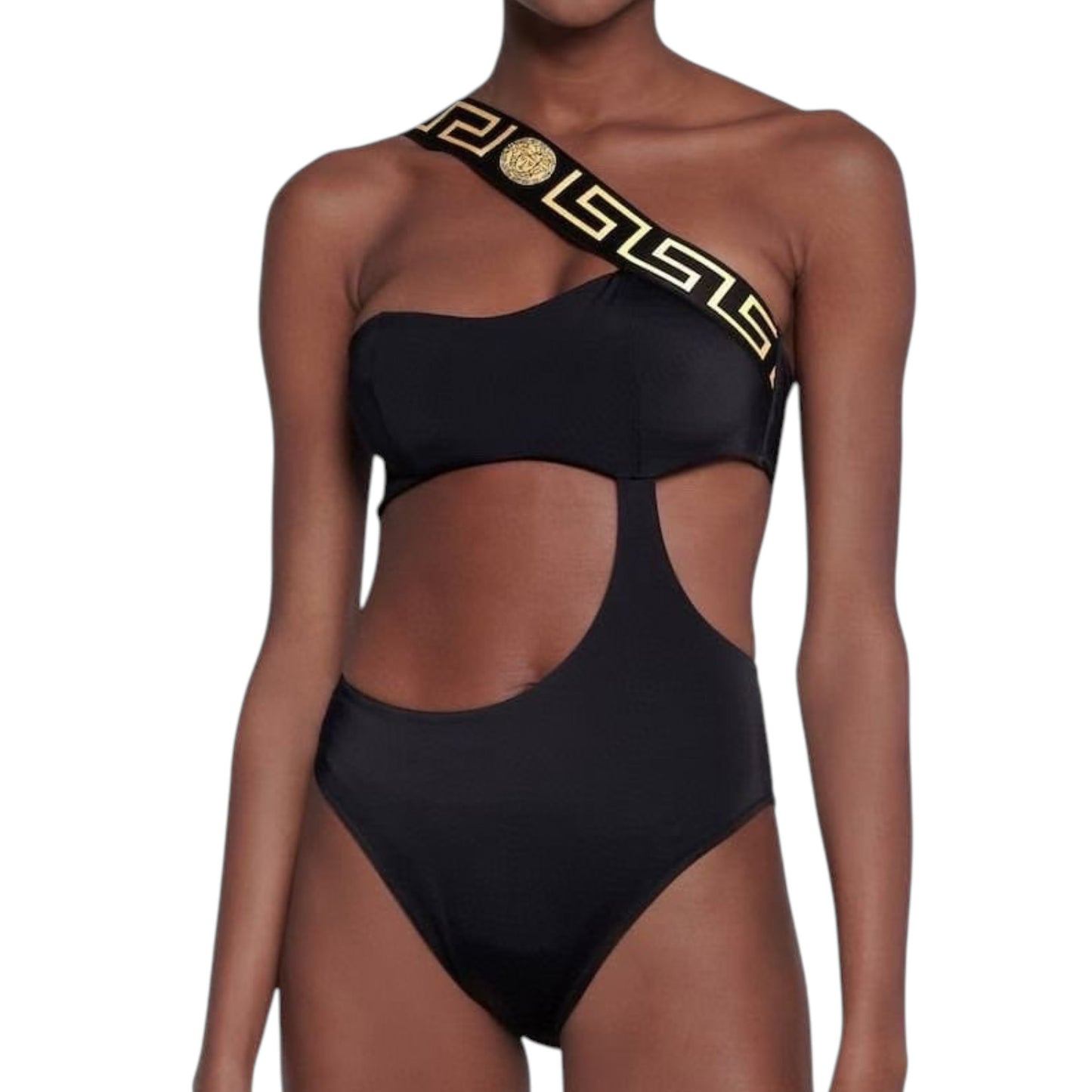V.e.r.s.a.c.e | Greca Border One-Piece Swimsuit