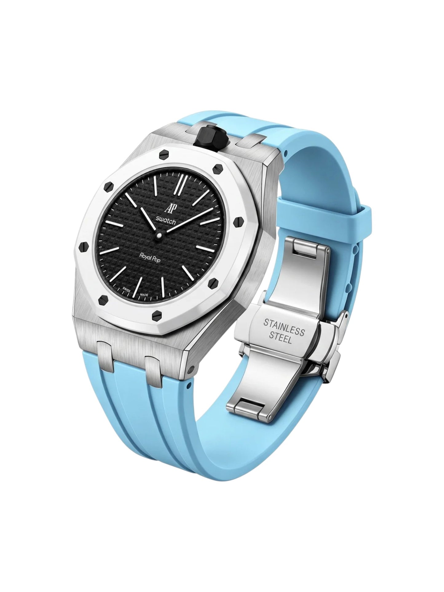 Royal Steel & Silicone Strap