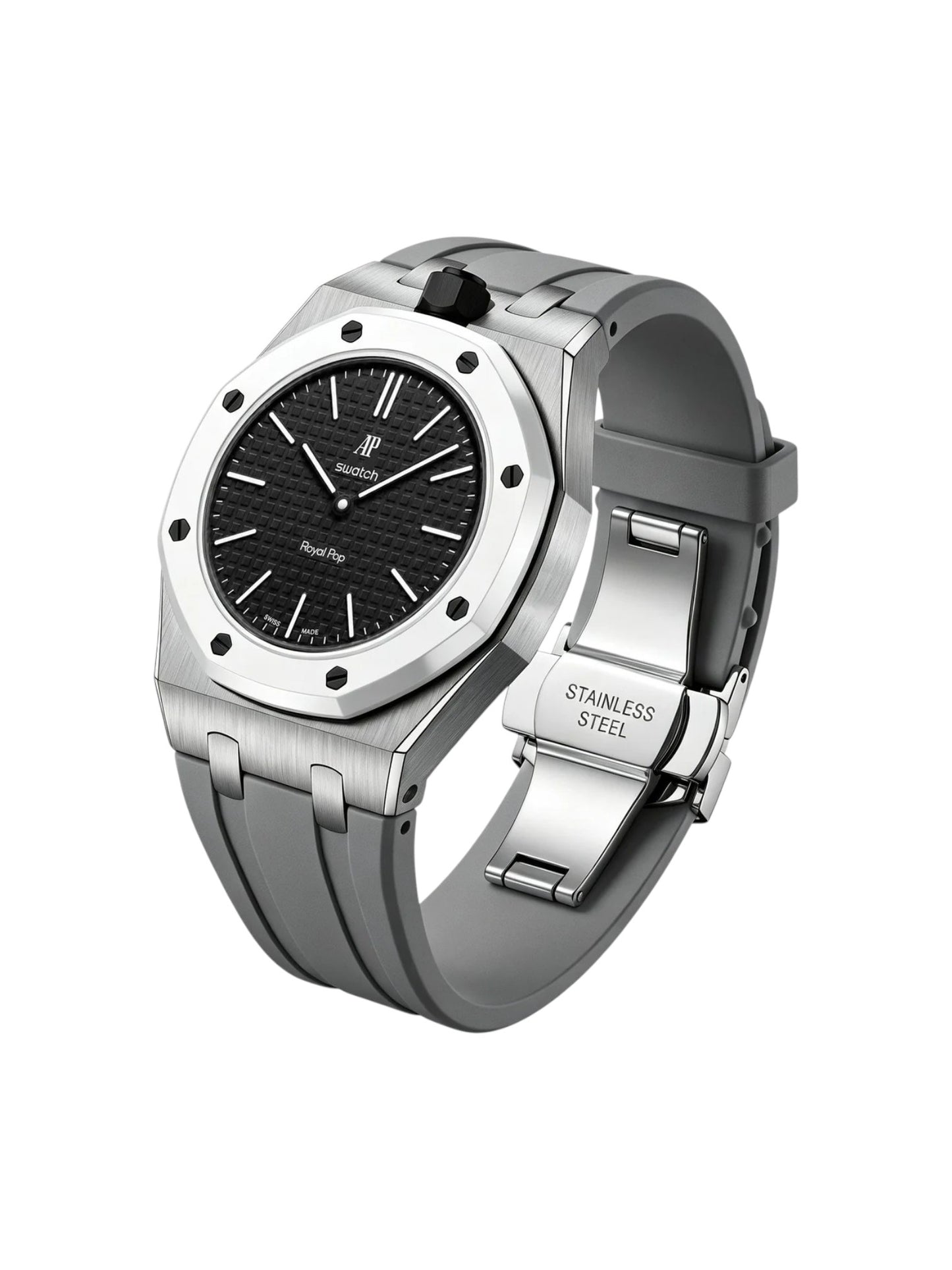 Royal Steel & Silicone Strap