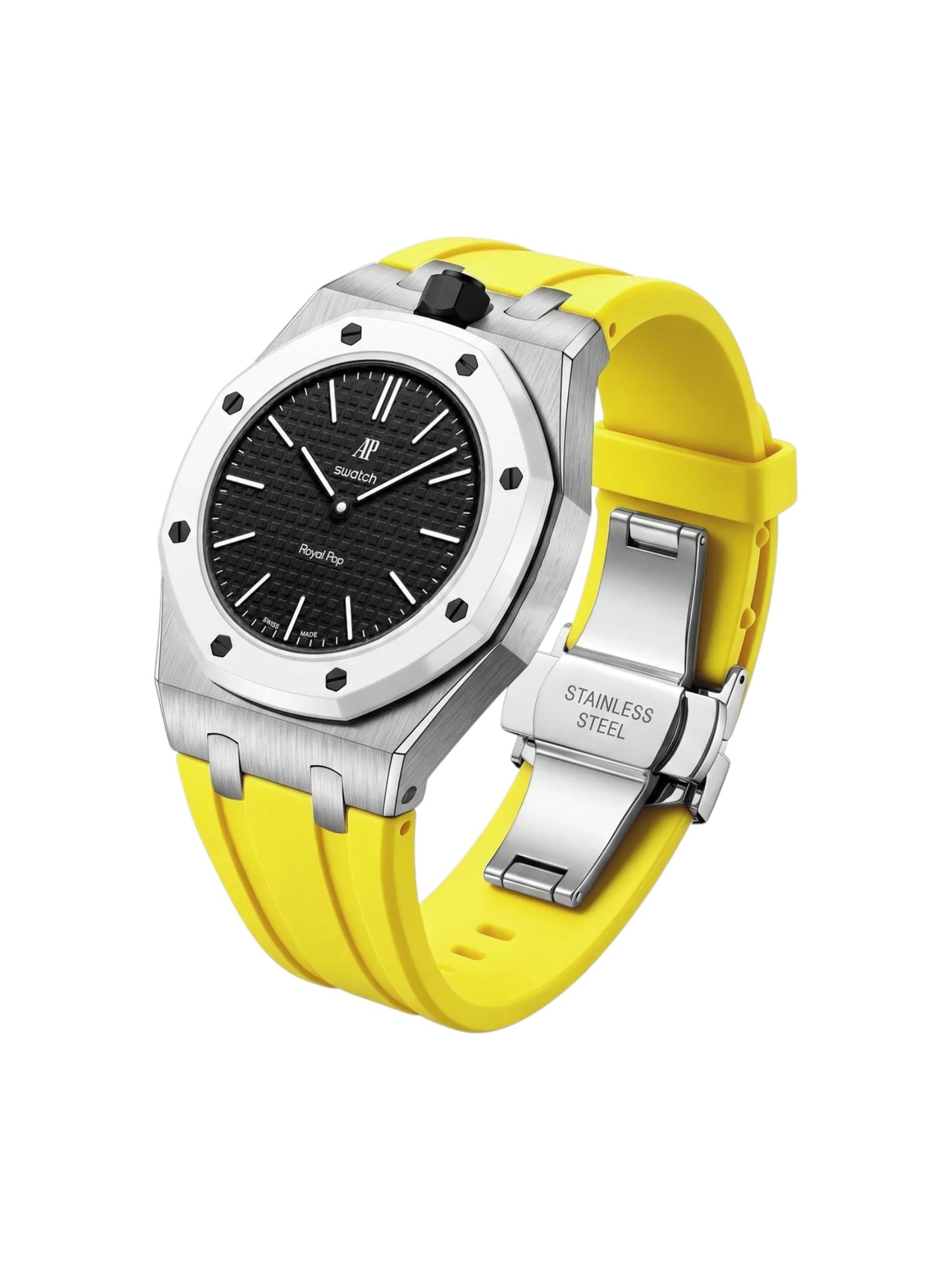 Royal Steel & Silicone Strap