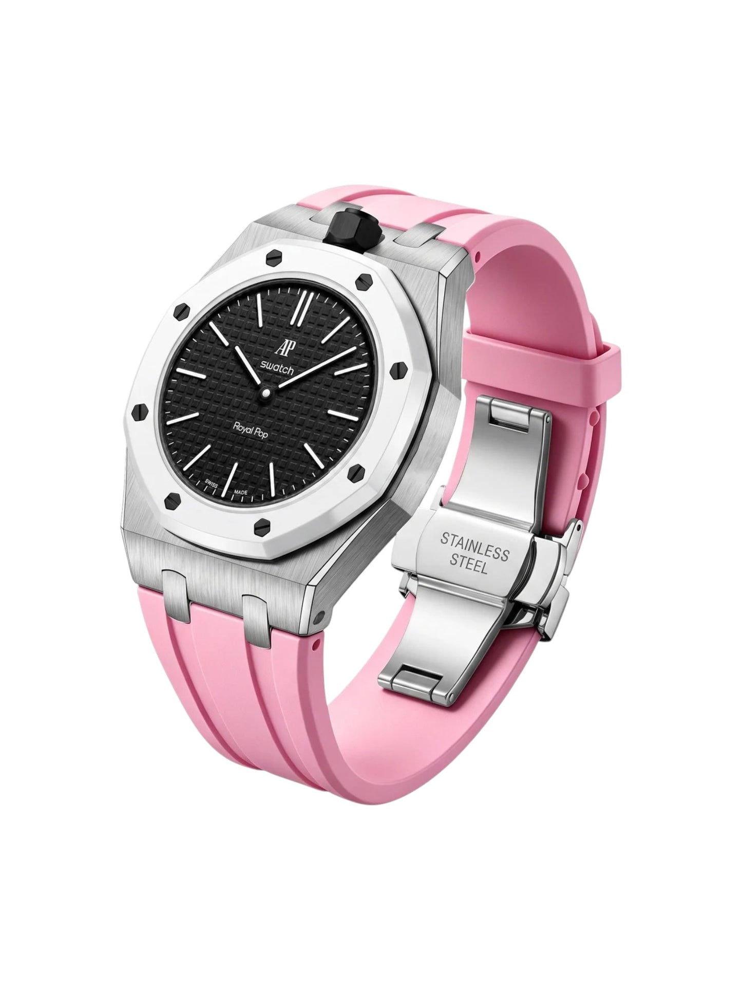 Royal Steel & Silicone Strap