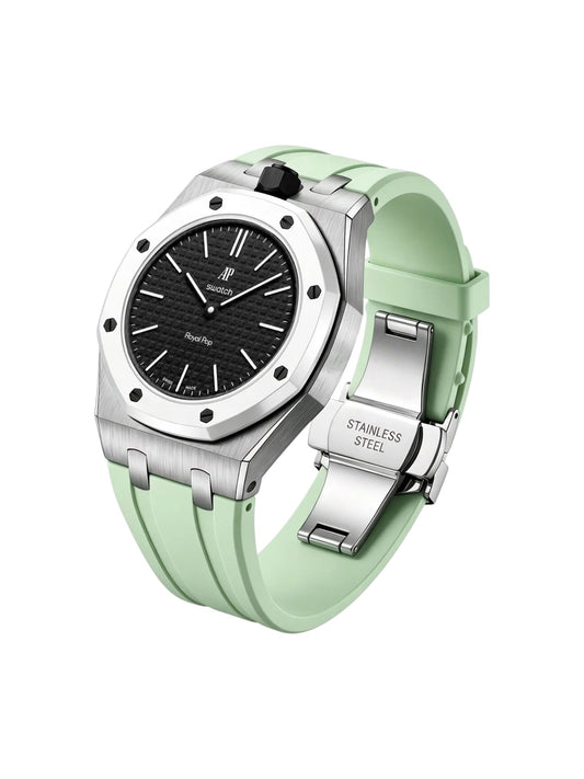 Royal Steel & Silicone Strap