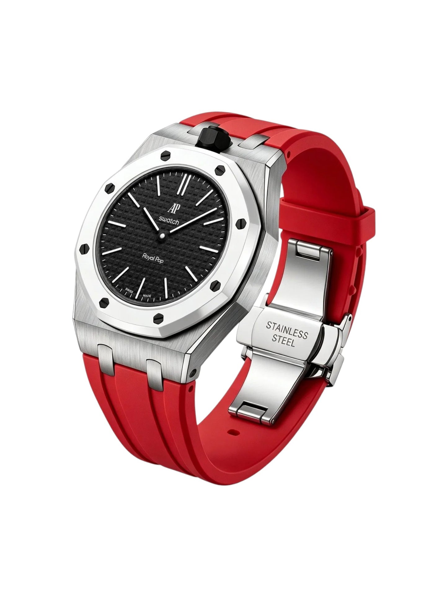 Royal Steel & Silicone Strap