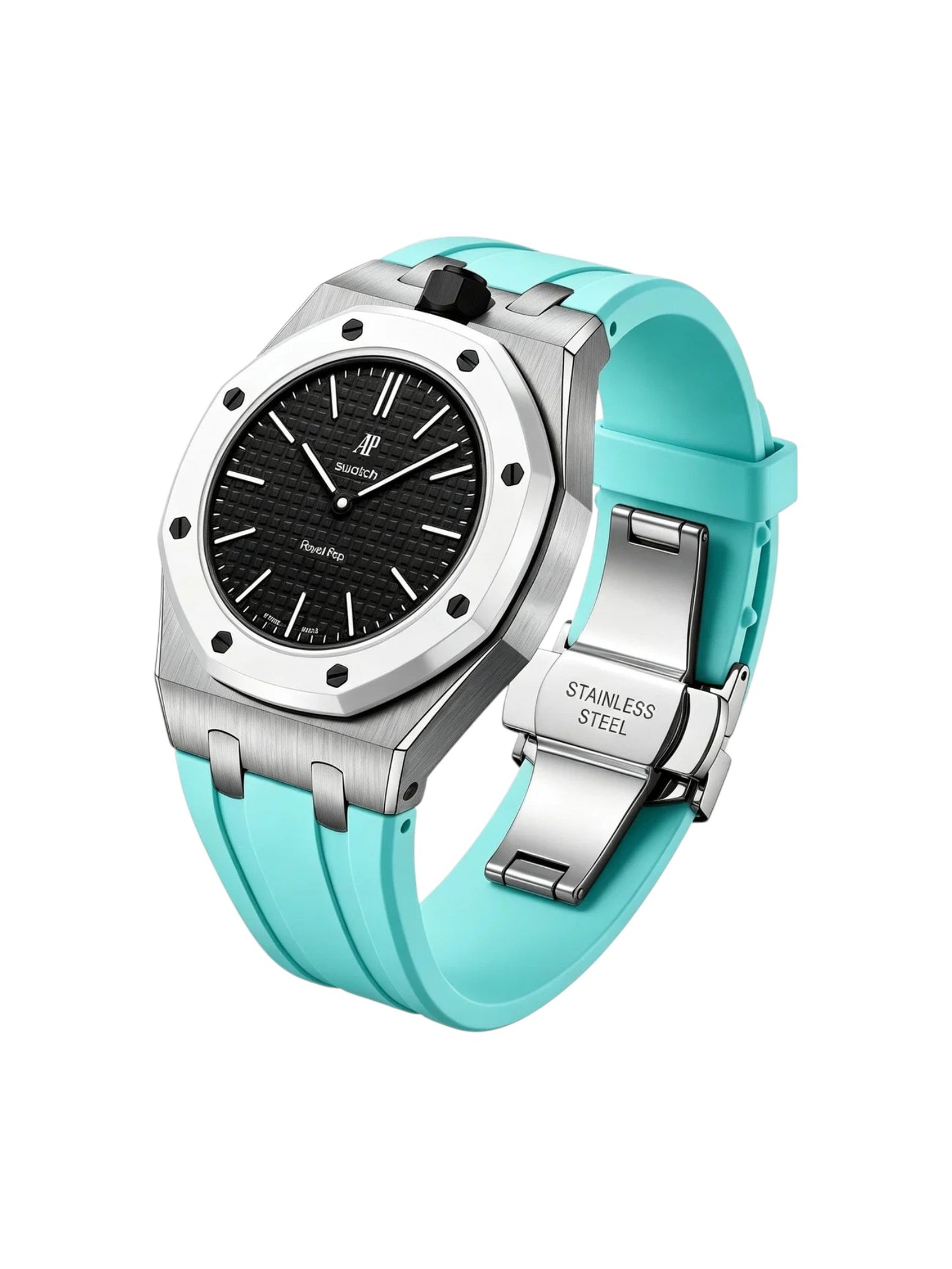 Royal Steel & Silicone Strap