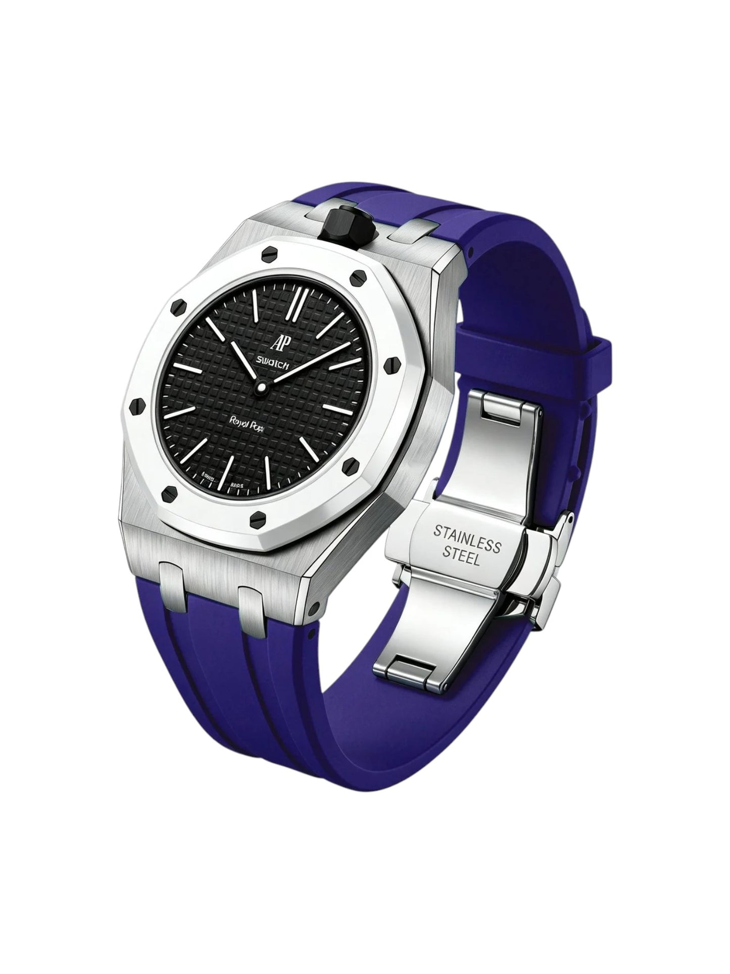 Royal Steel & Silicone Strap