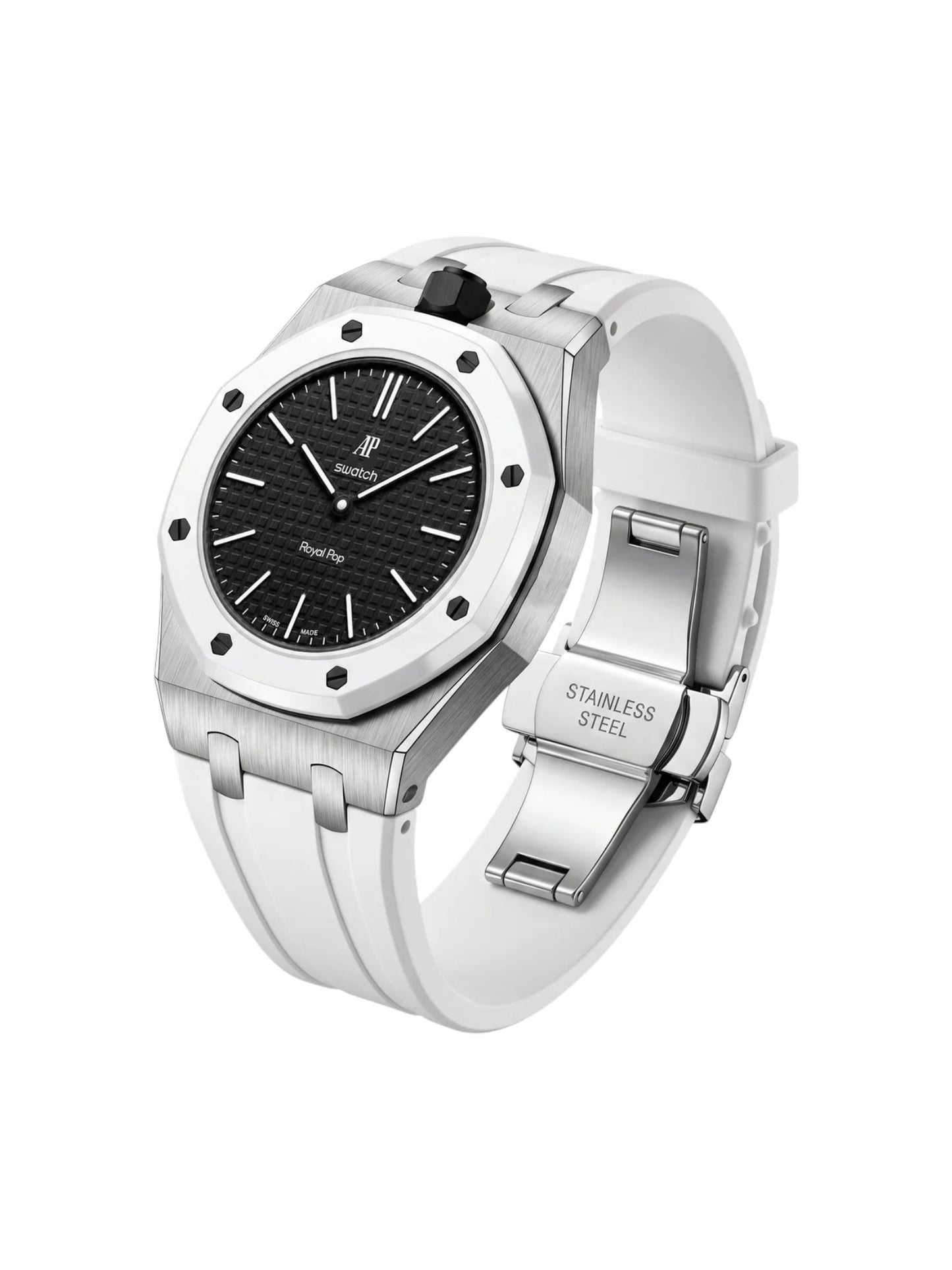 Royal Steel & Silicone Strap