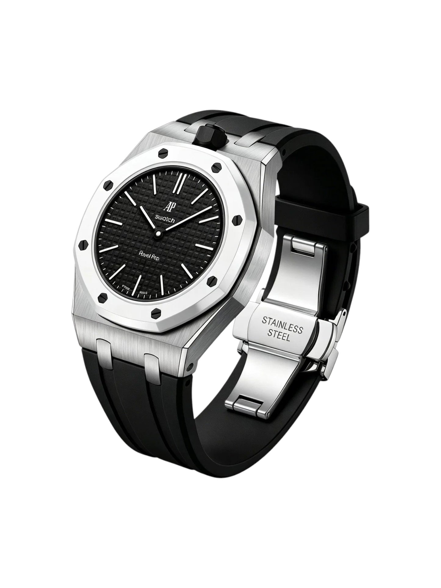 Royal Steel & Silicone Strap