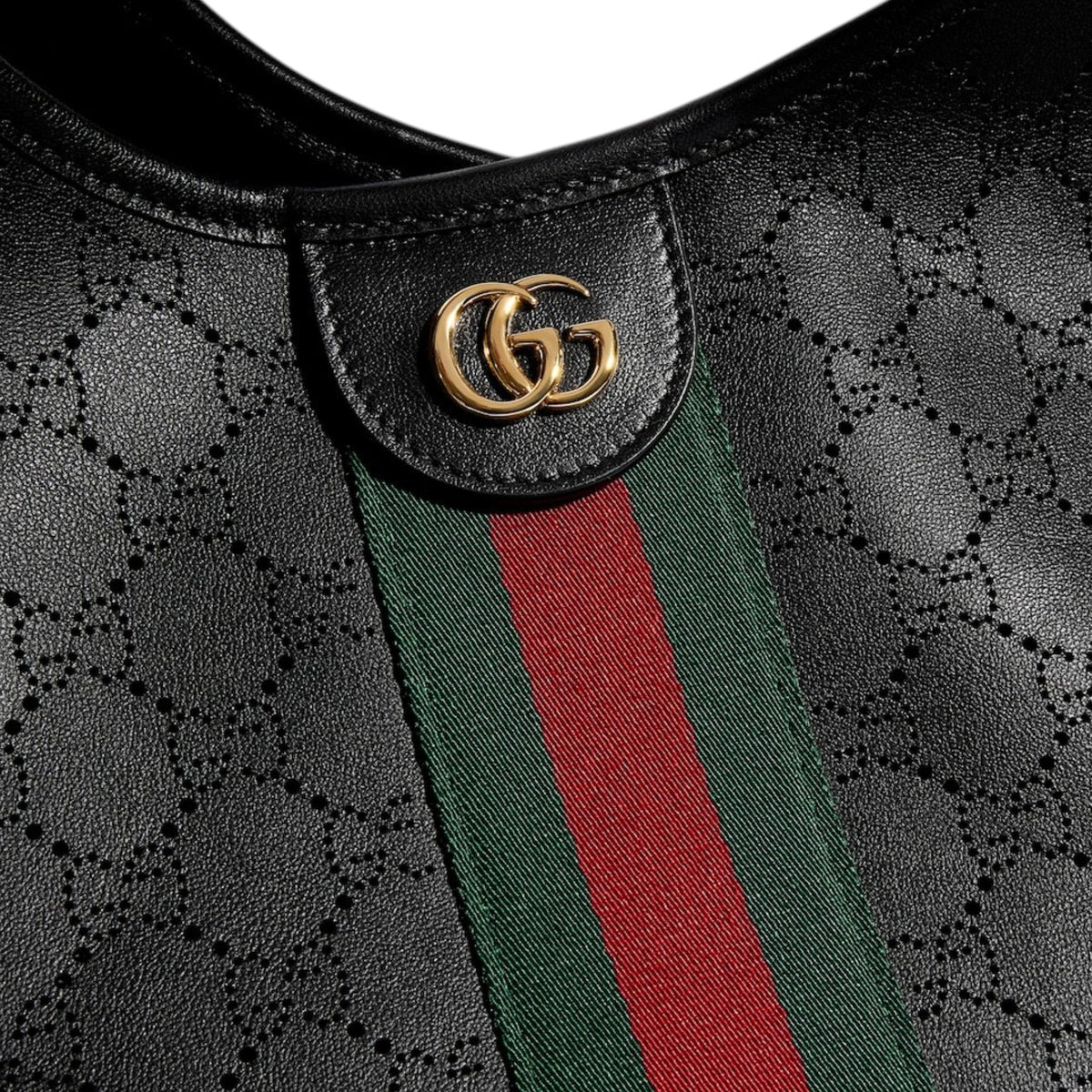 G.u.c.c.i Giglio tote bag GG leather
