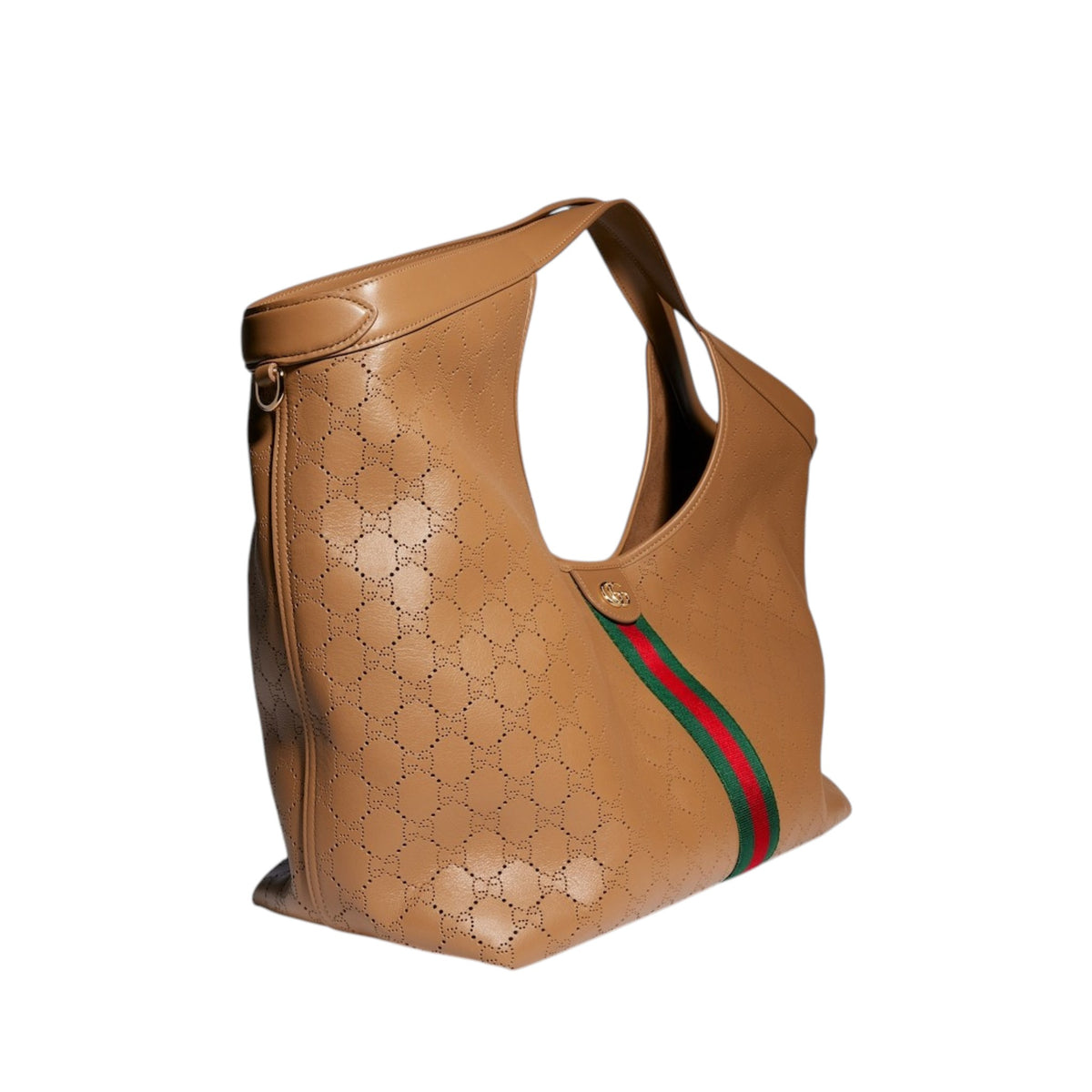 G.u.c.c.i Giglio tote bag GG leather