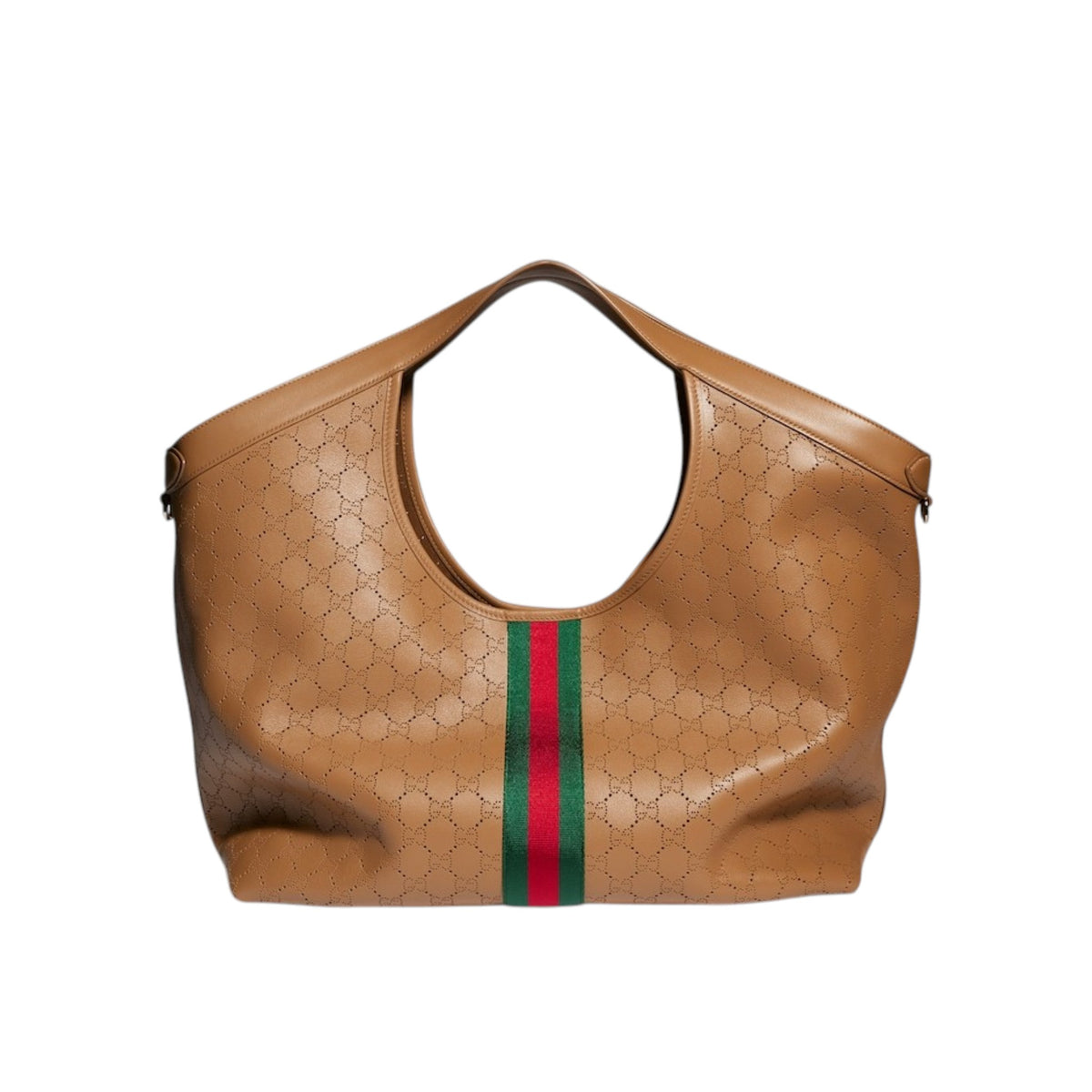 G.u.c.c.i Giglio tote bag GG leather