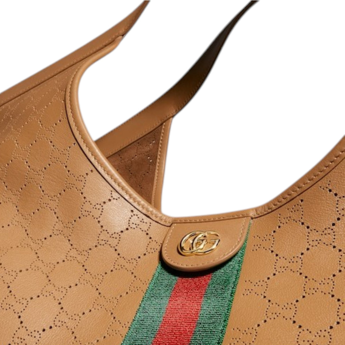 G.u.c.c.i Giglio tote bag GG leather