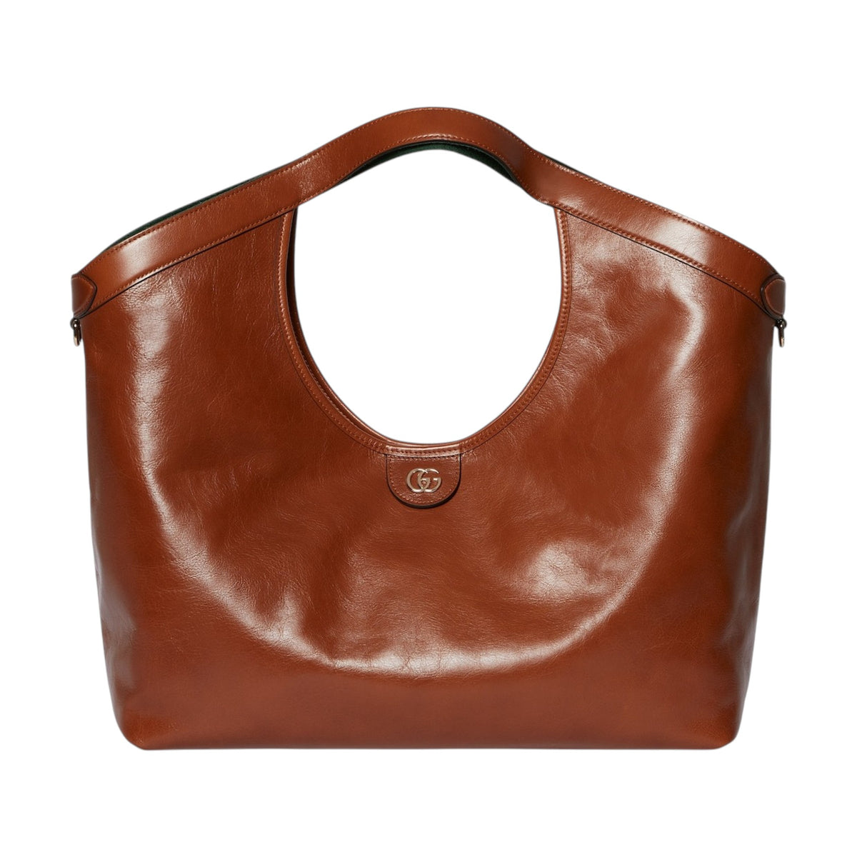 G.u.c.c.i Giglio tote bag leather Black & Brown