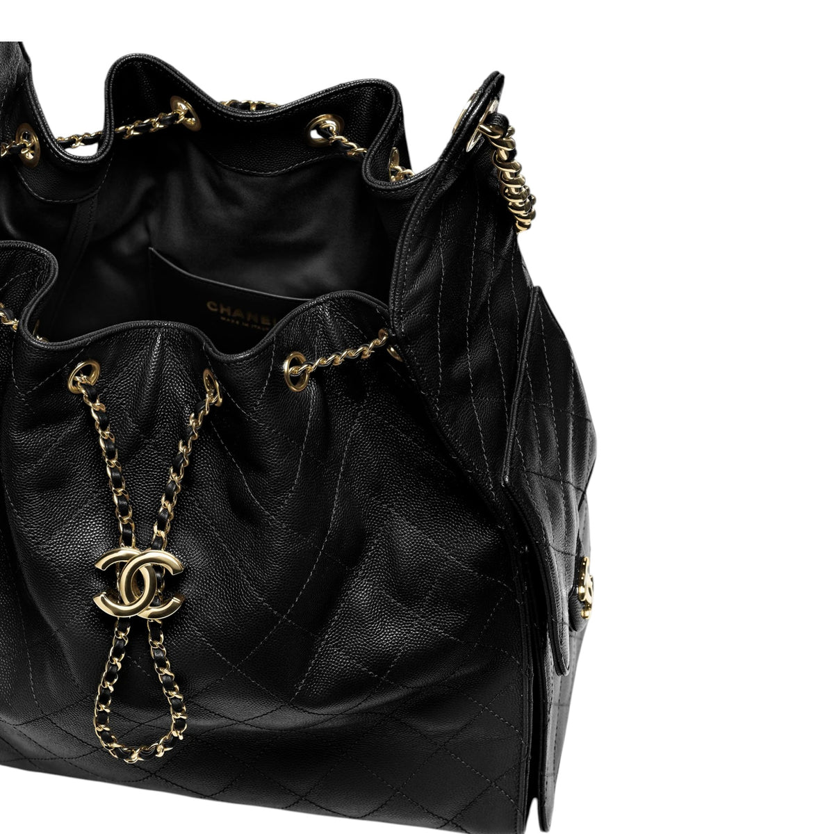 C.H.A.N.E.L 25 Handbag Black