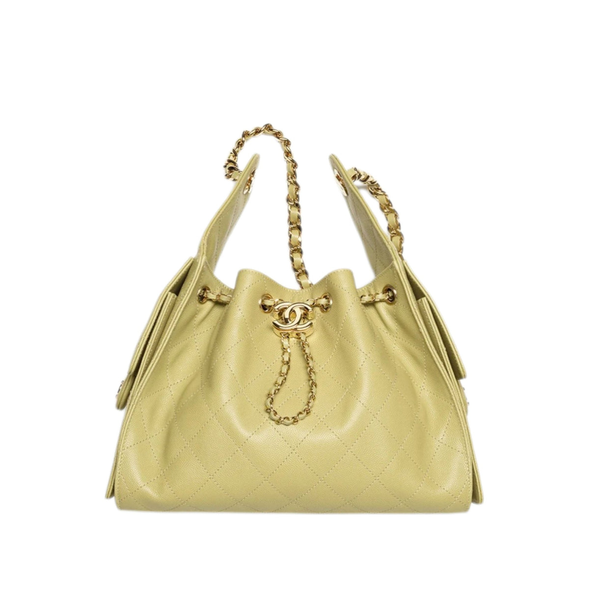 C.H.A.N.E.L 25  Handbag Green