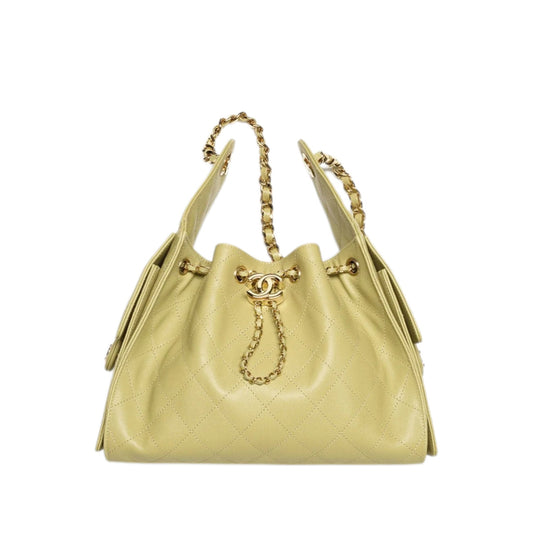 C.H.A.N.E.L 25  Handbag Green