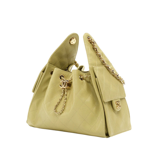 C.H.A.N.E.L 25  Handbag Green