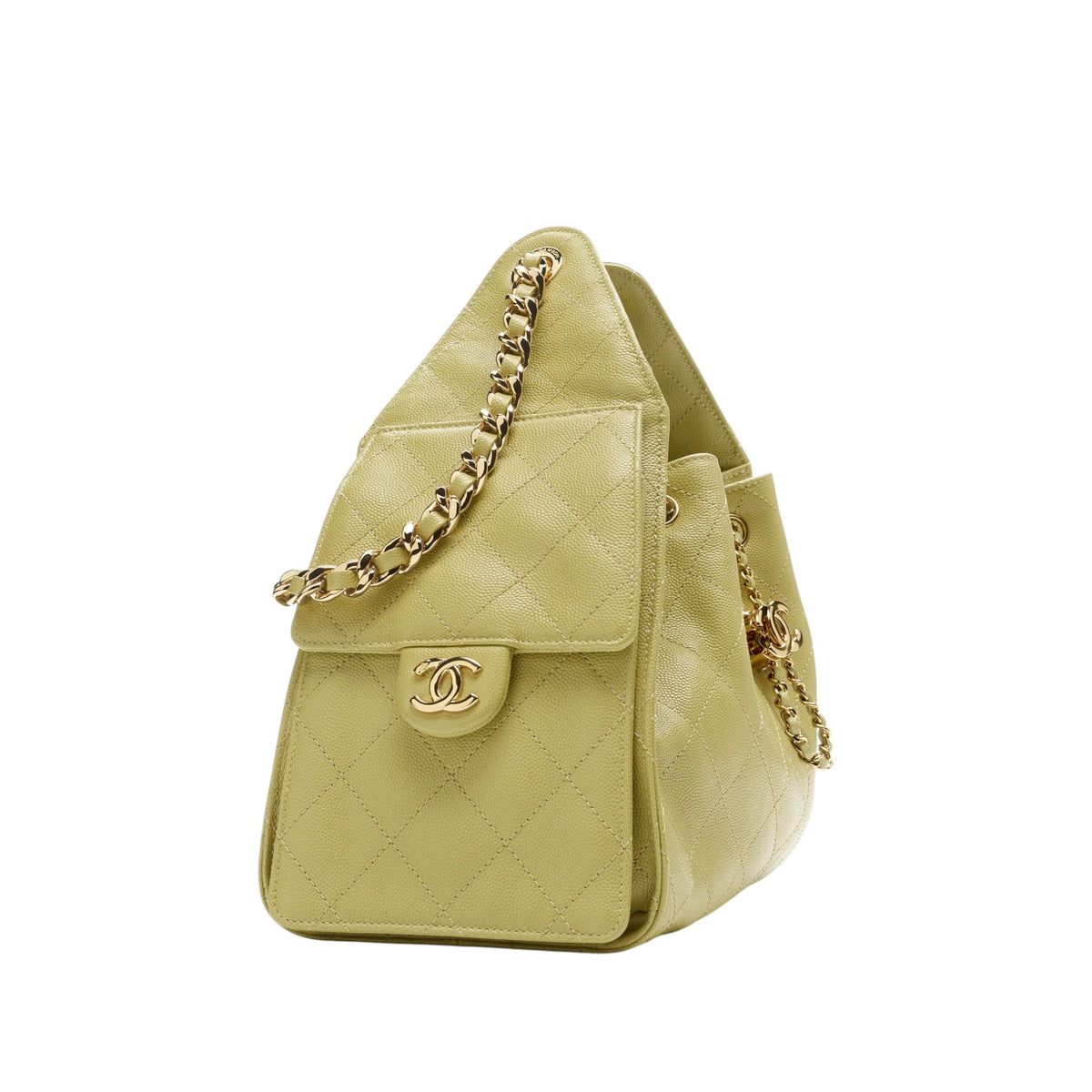 C.H.A.N.E.L 25  Handbag Green