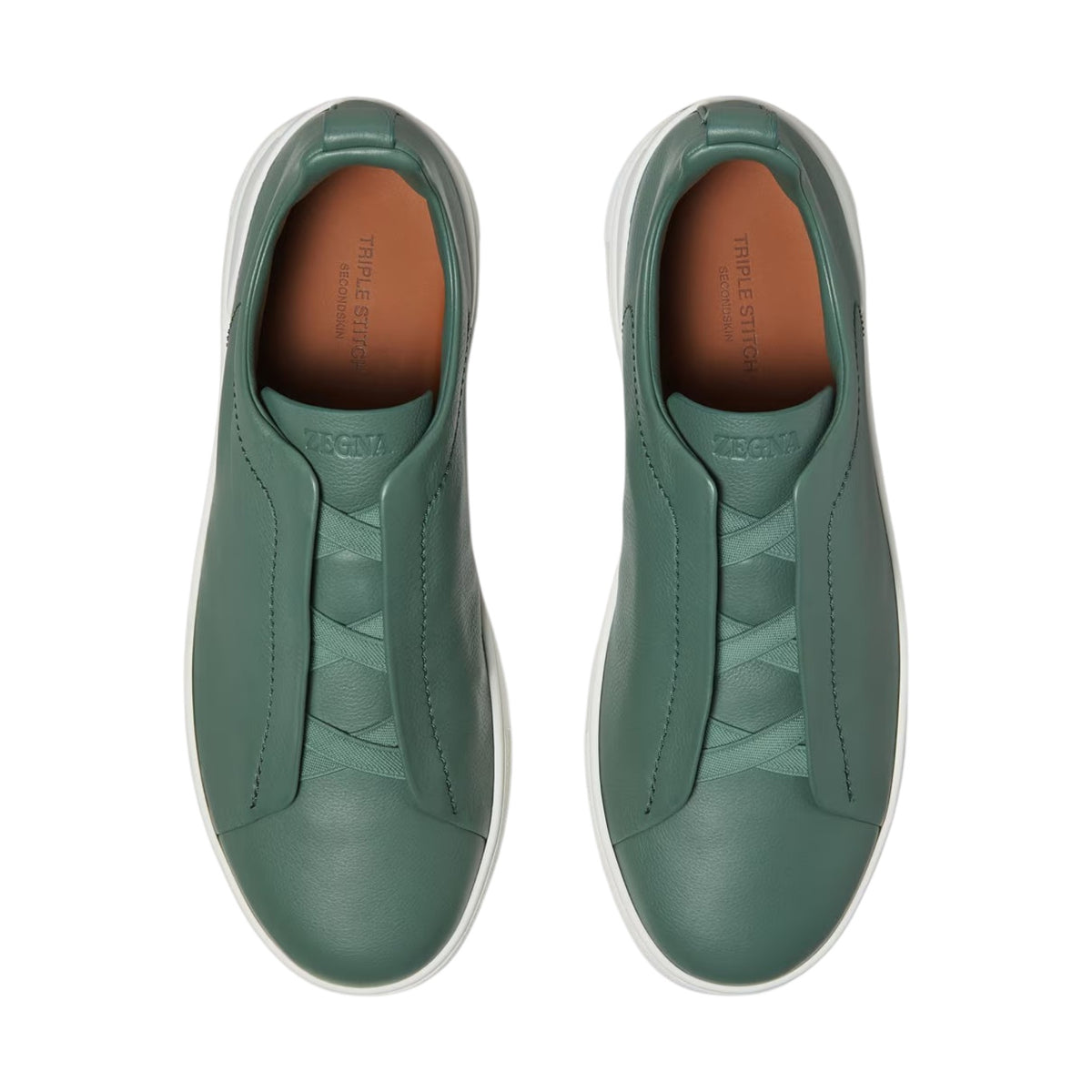 Light Green Triple Stitch™ SECONDSKIN Sneakers