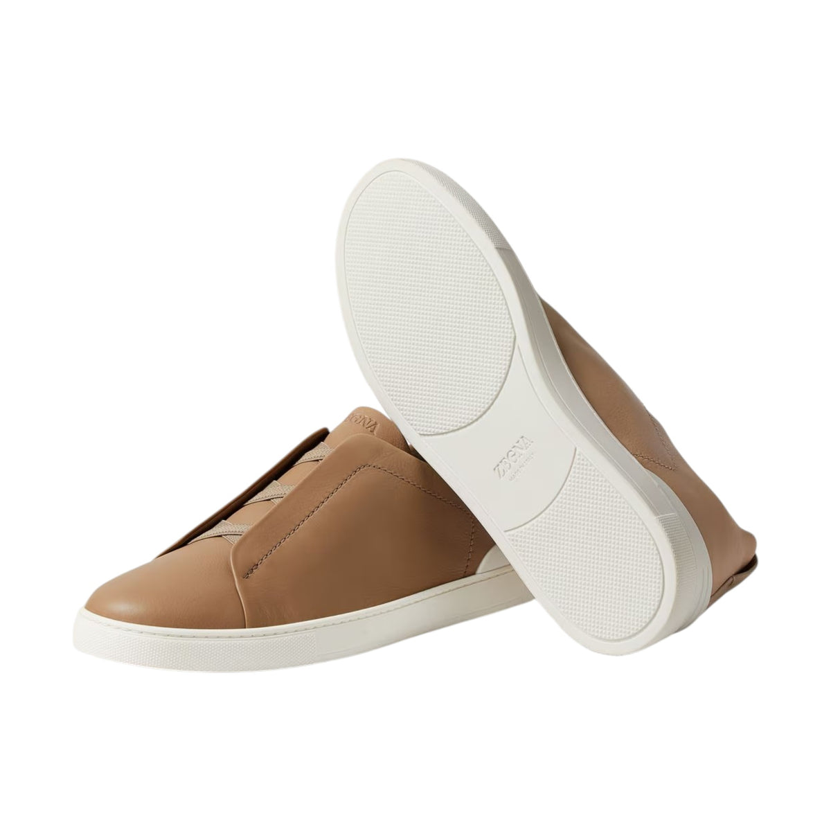 Beige Triple Stitch™ SECONDSKIN Sneakers