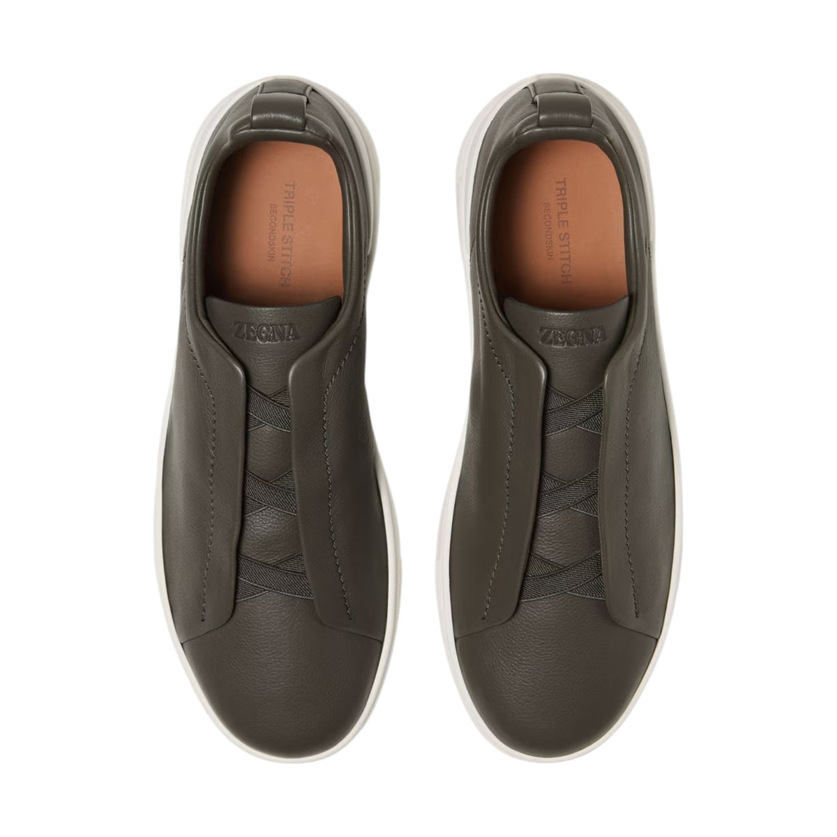 Dark Taupe Triple Stitch™ SECONDSKIN Sneakers