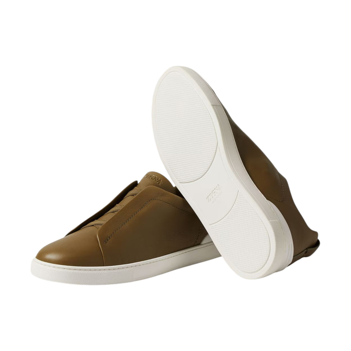 Olive Green Triple Stitch™ SECONDSKIN Sneakers