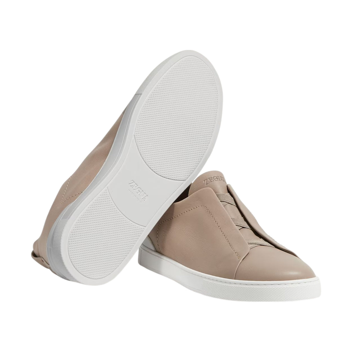 Light Taupe Triple Stitch™ SECONDSKIN Sneakers