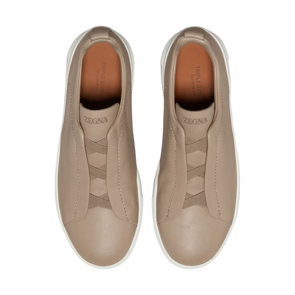 Light Taupe Triple Stitch™ SECONDSKIN Sneakers
