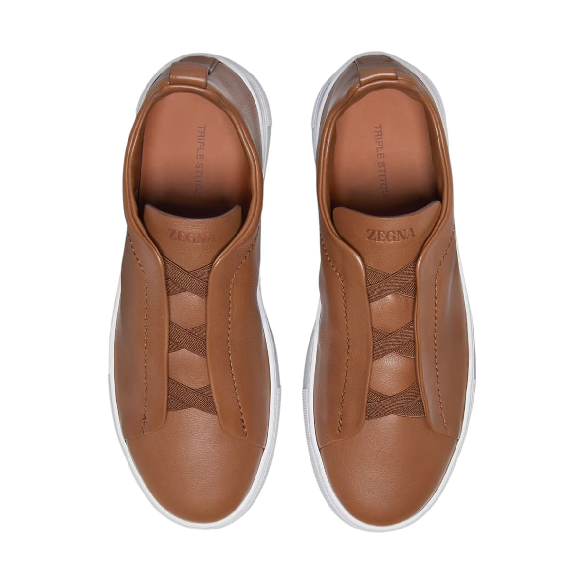 Z.E.G.N.A Dar Foliage Triple Stitch™ SECONDSKIN Sneakers