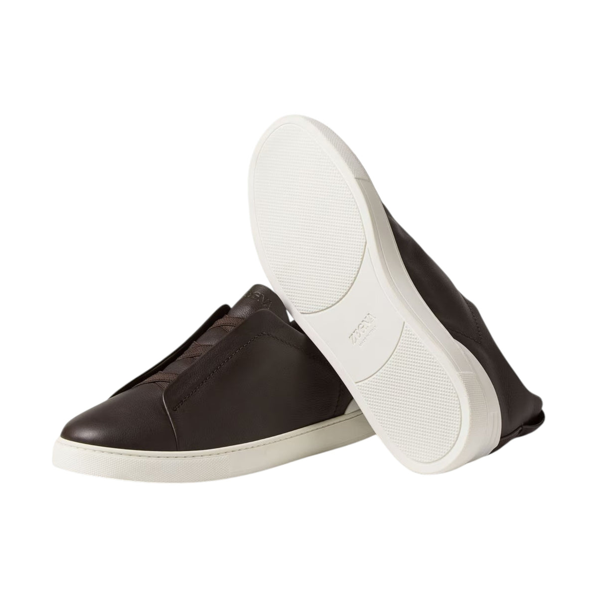 Dark Brown Triple Stitch™ SECONDSKIN Sneakers