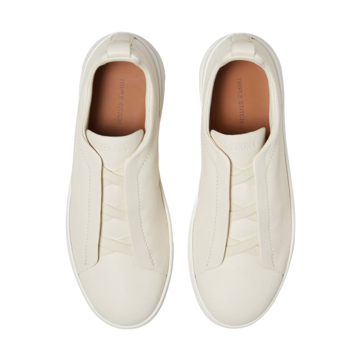 White Triple Stitch™ SECONDSKIN Sneakers