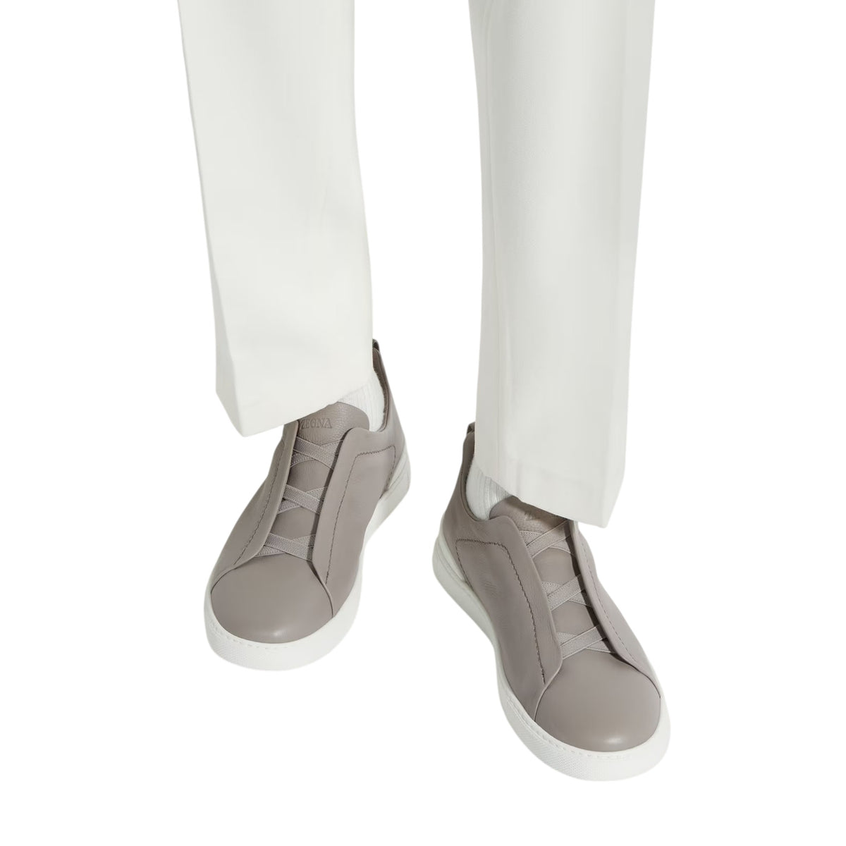 Light Grey Triple Stitch™ SECONDSKIN Sneakers