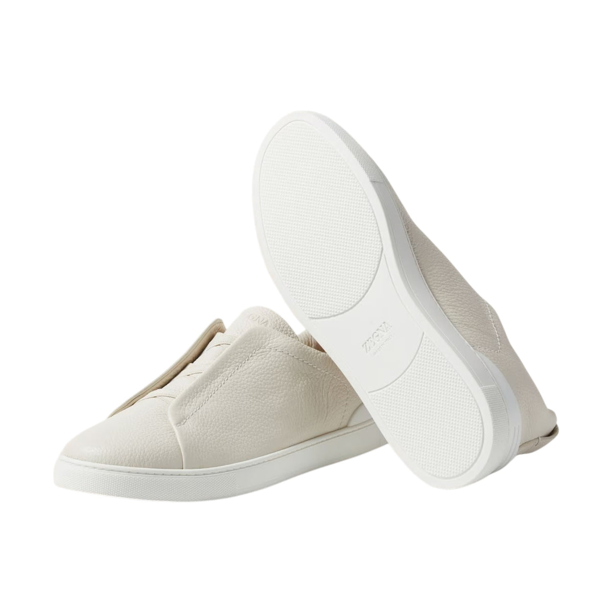 White Leather Triple Stitch™ Sneakers