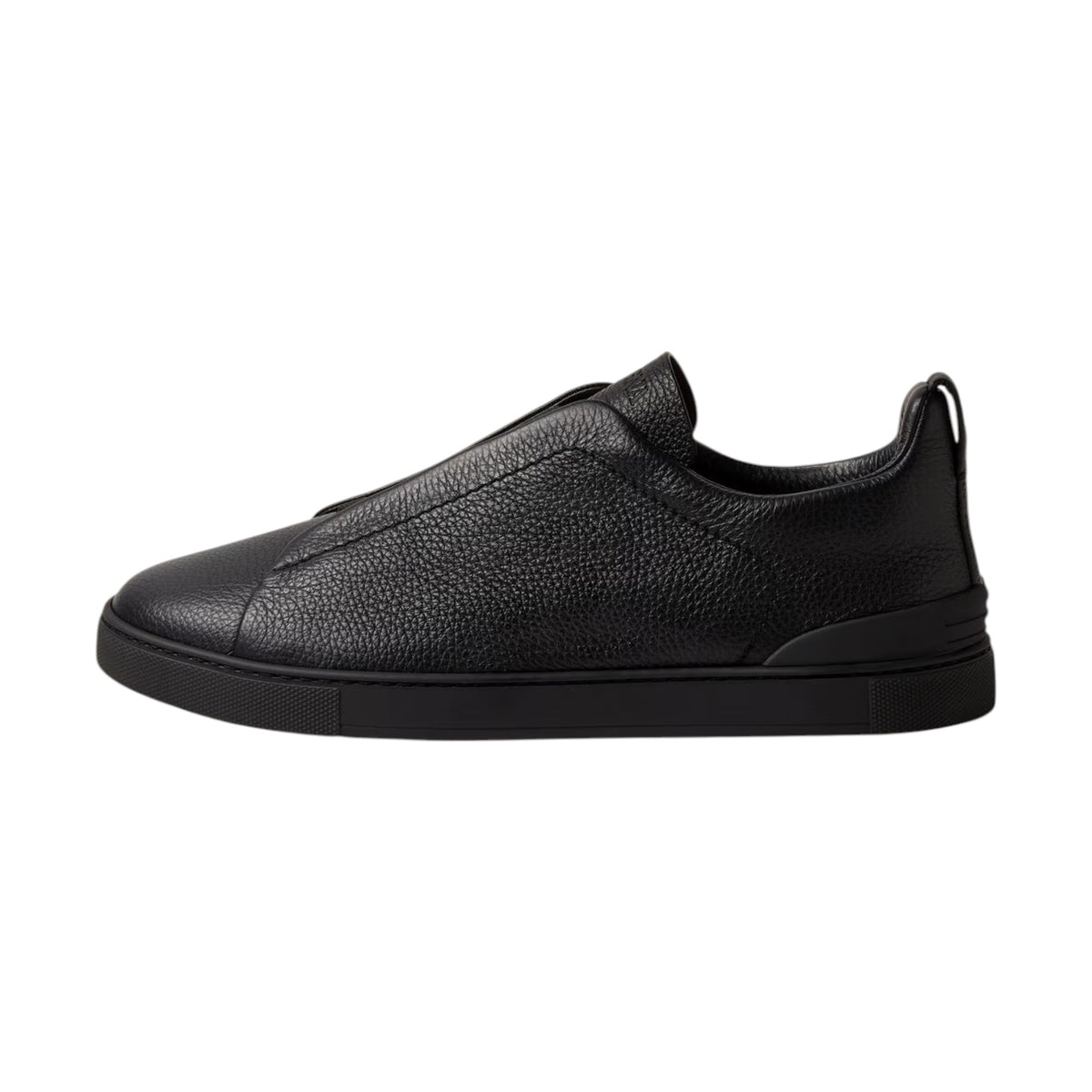 Black Leather Triple Stitch™ Sneakers