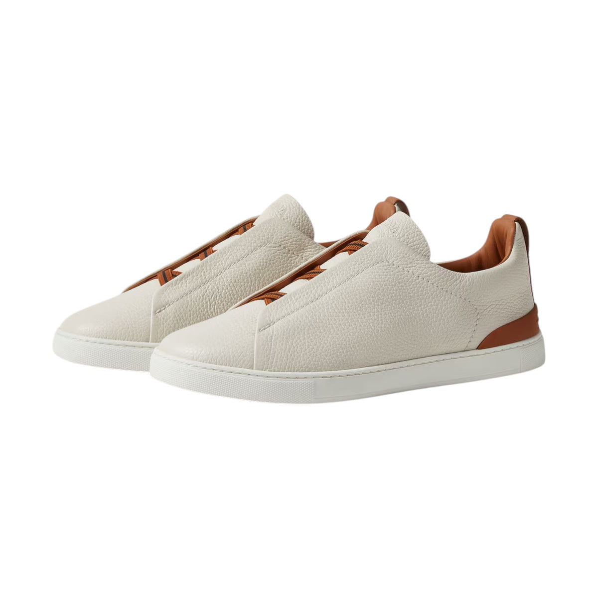White Leather Triple Stitch™ Sneakers