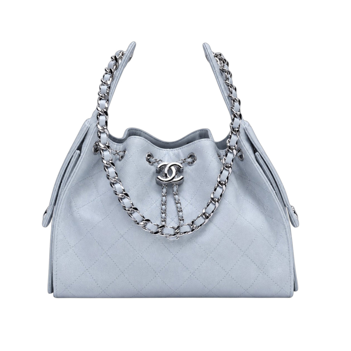 C.H.A.N.E.L 25  Handbag Light Blue