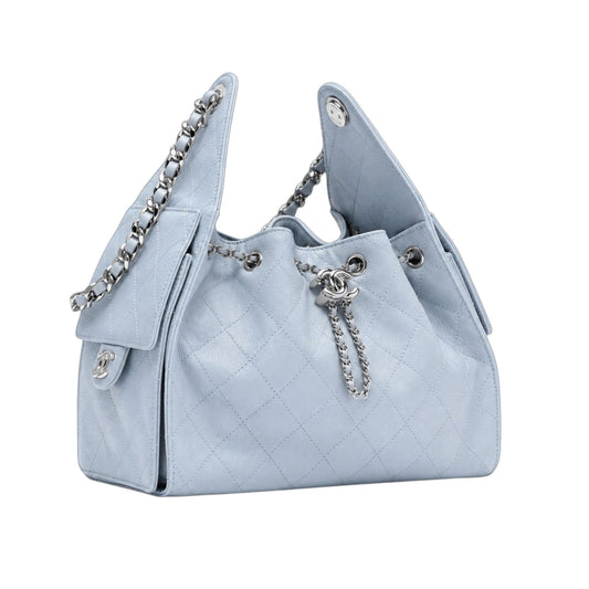 C.H.A.N.E.L 25  Handbag Light Blue