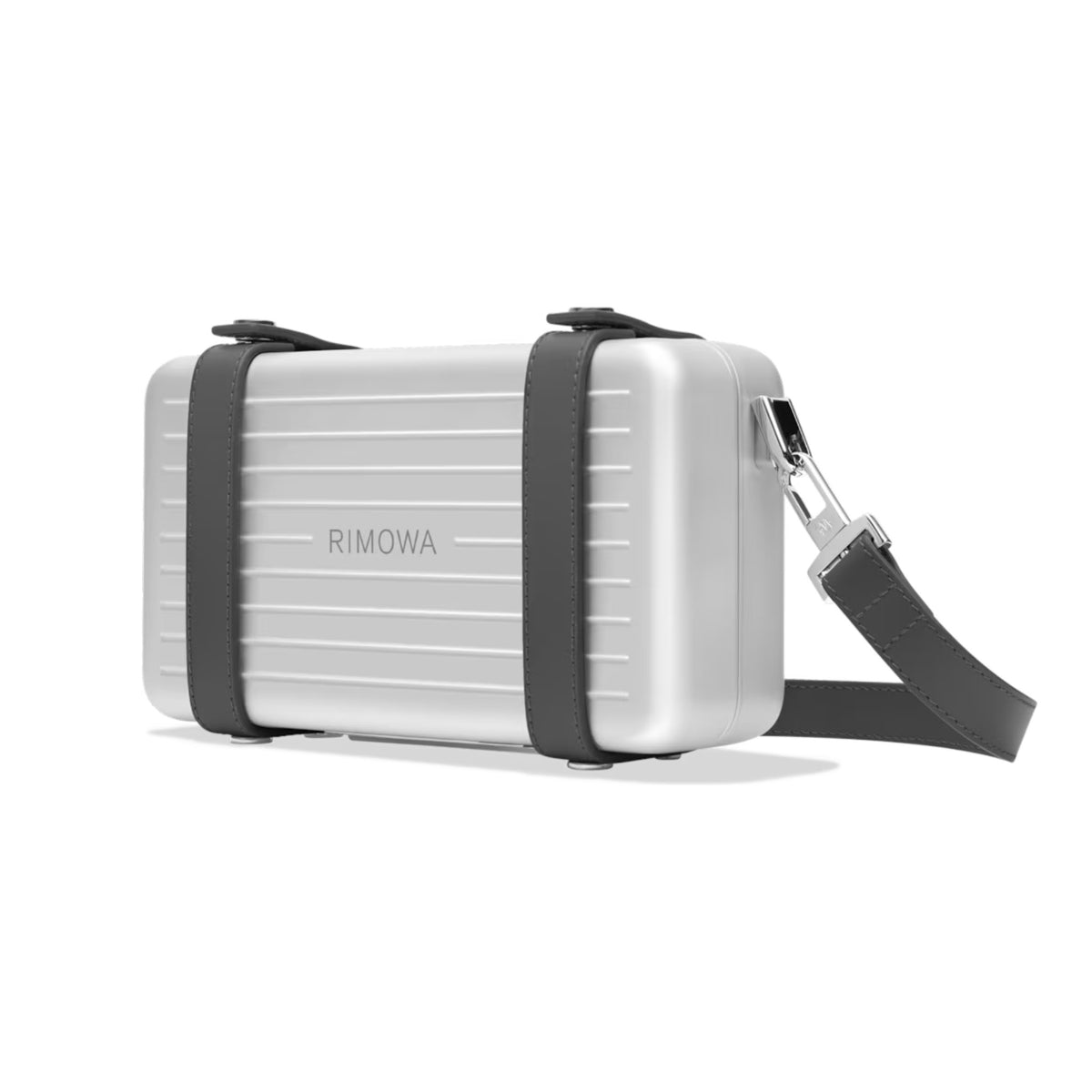 R.I.M.O.W.A Personal - Aluminum Cross-Body Bag -Grey