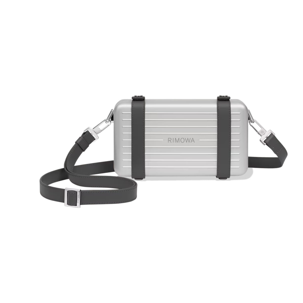 R.I.M.O.W.A Personal - Aluminum Cross-Body Bag -Grey