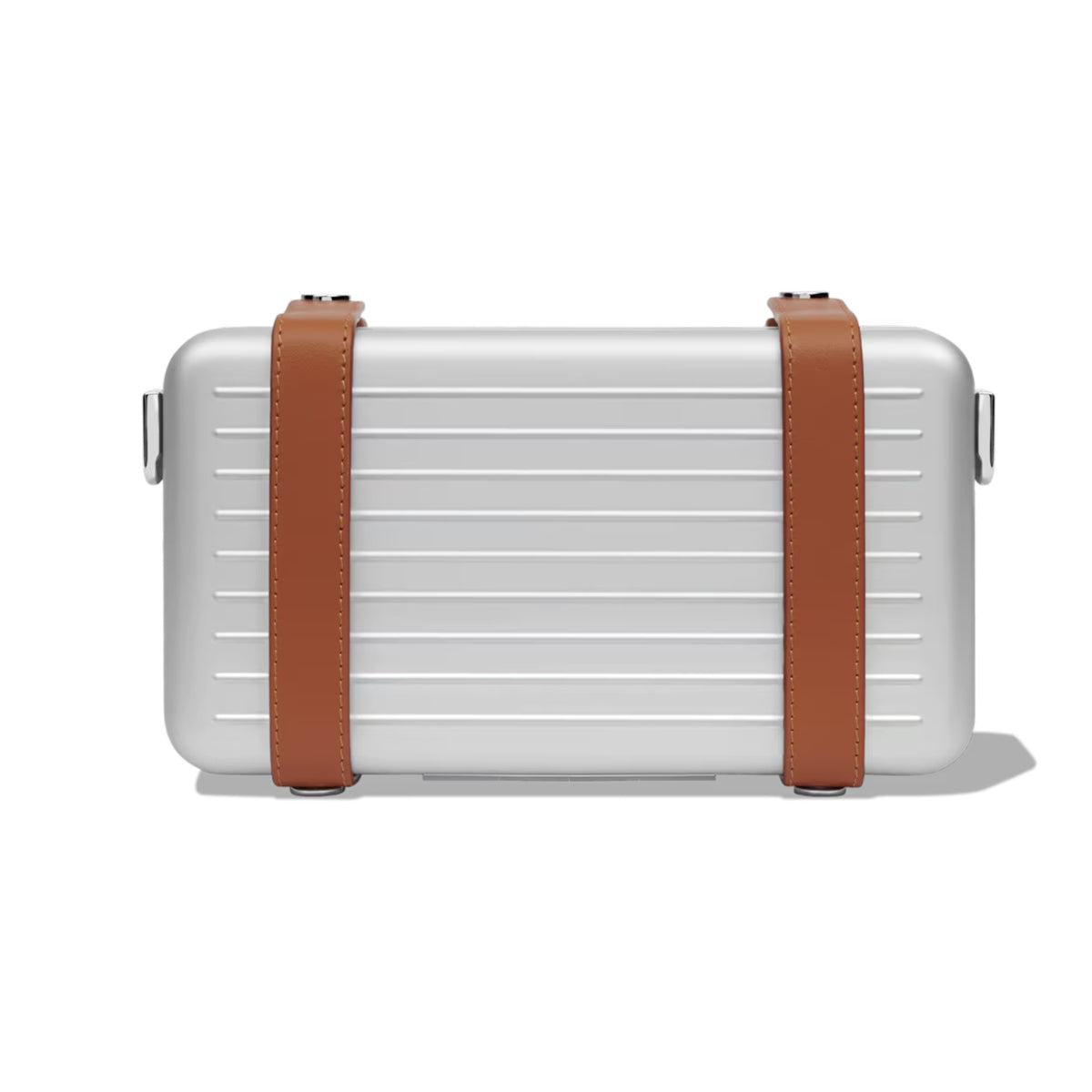 R.I.M.O.W.A Personal - Aluminum Cross-Body Bag -brown