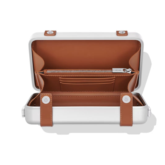 R.I.M.O.W.A Personal - Aluminum Cross-Body Bag -brown