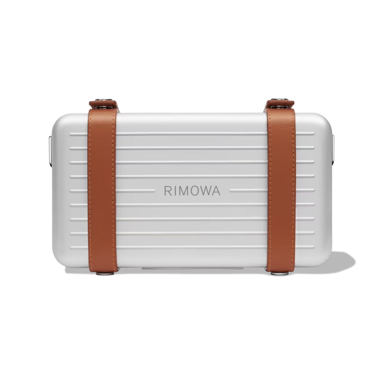 R.I.M.O.W.A Personal - Aluminum Cross-Body Bag -brown
