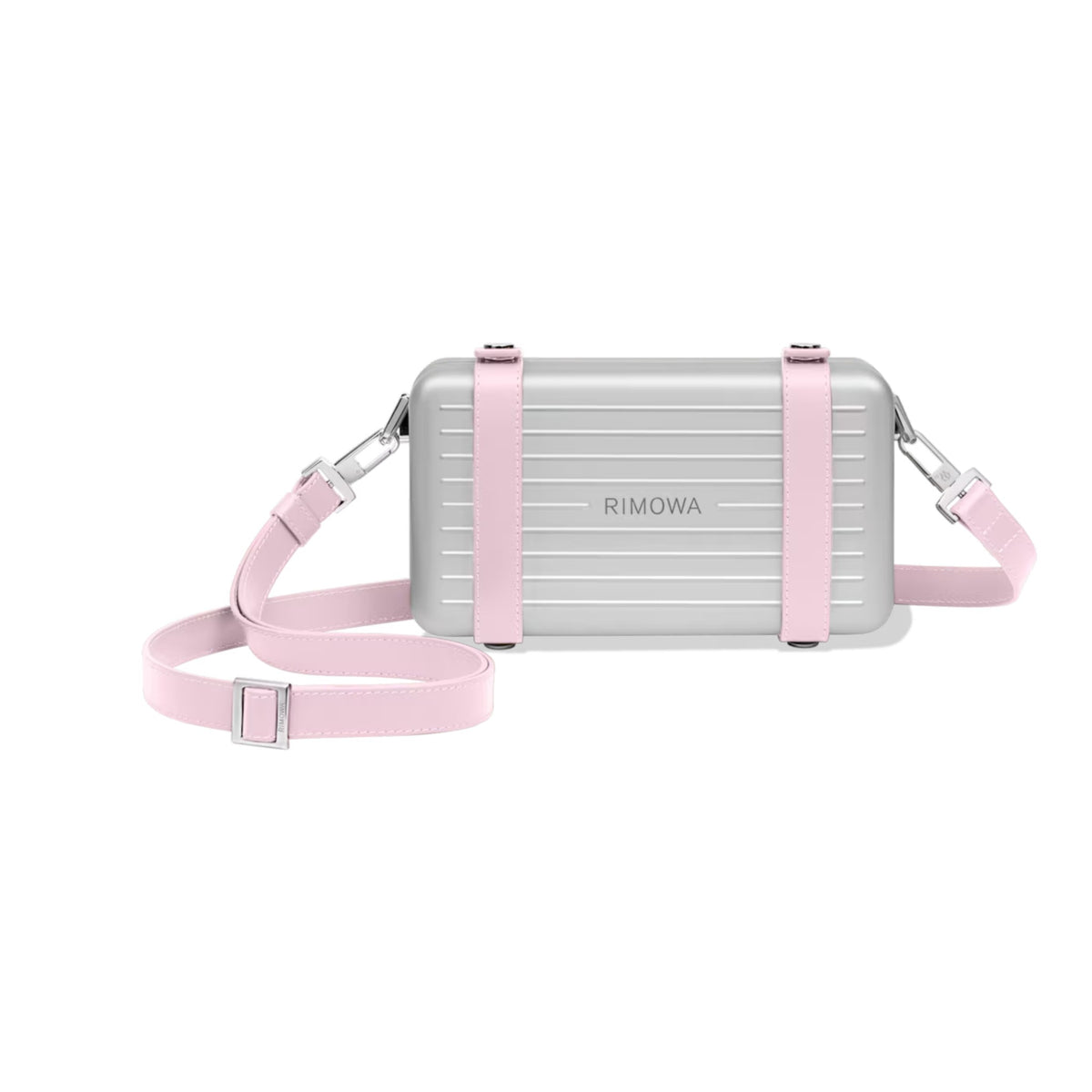 R.I.M.O.W.A Personal - Aluminum Cross-Body Bag -Ballerina pink